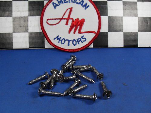 Amc javelin amx &amp; ambassador rebel classic marlin screws door panel +trim screws