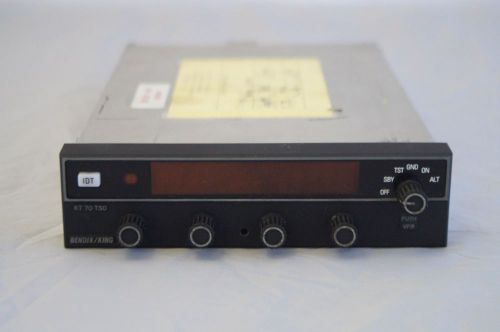 Bendix/king kt-70 transponder (unit only) p/n: 066-01141-0101