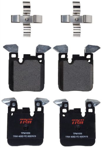 Disc brake pad-premium trw tpm1656 fits 12-15 bmw 335i