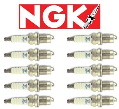 (10) ngk bpr8hs 3725 spark plugs marine auto