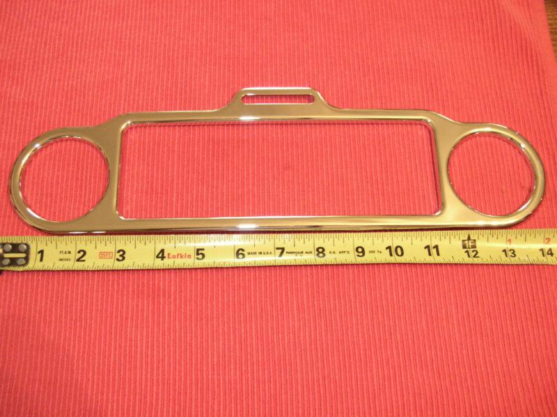 Harley davidson flht radio face plate trim bezel