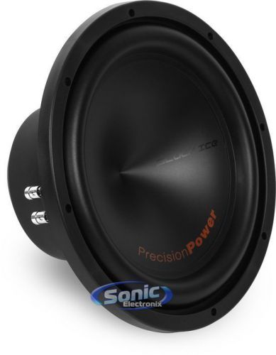 Precision power ppi bi.124 500w 12&#034; black ice series dual 4 ohm car subwoofer