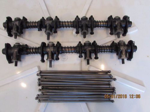 Ford 390 fe non adjustable rocker arm assembly w/shafts &amp; stands