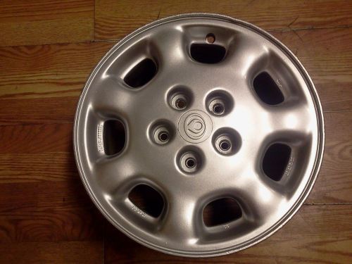 15&#034; factory alloy rim -  mazda 626  /  1995  1996  1997  /  with center cap