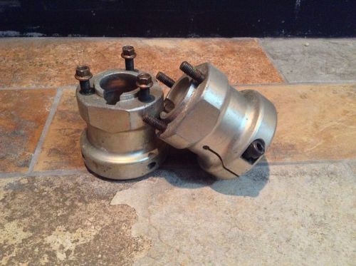 Magnesium kart rear hub 50mm set