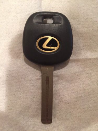 Factory oem lexus keyless entry remote transponder key w/ uncut blade