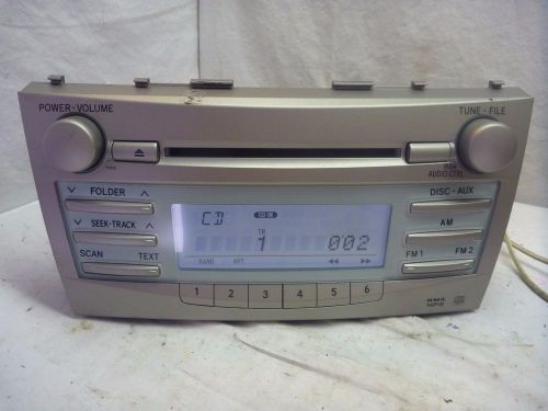 07 08 09 toyota camry radio cd mp3 player 86120-06181 11832 s1456