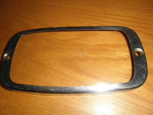 1969 1970 1971 ski doo headlight bezel trim original bombardier 3 1/2 x 7