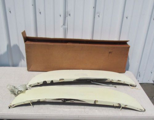 Nos 1968 1969 gto pontiac tempest stainless steel fender skirts