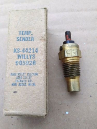 Nos sending unit temp 1950-56 truck, wagon, sedan delivery, jeepster 905926