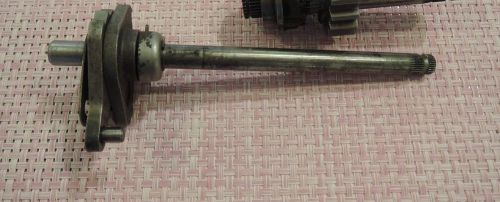 Cz motocross 968 twin pipe gear change control shaft