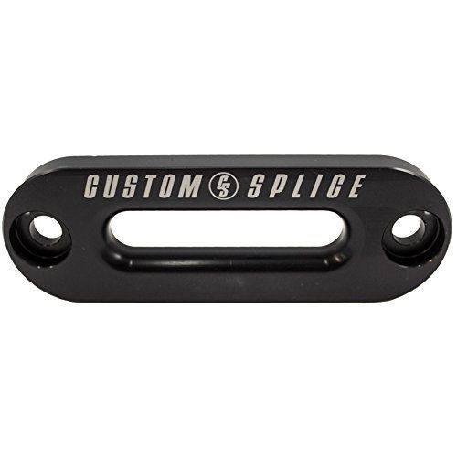 Black custom splice atv aluminum fairlead 4 7/8