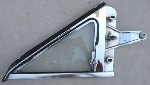 Thunderbird wing vent window glass driver left side 61-63 1961-1963 ford oem