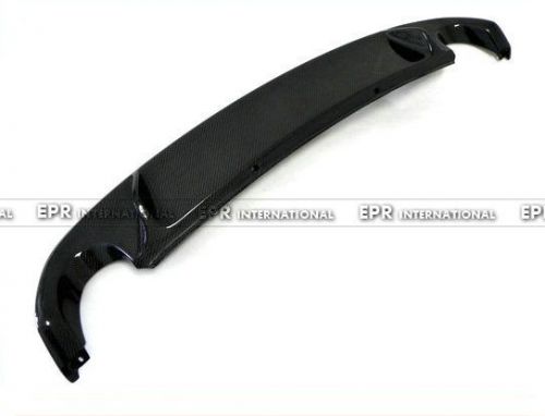 New oem rear bumper diffuser protector for volkswagen golf mk6 gti carbon fiber