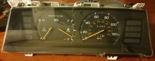 Toyota 87 88 89 90 camry instrument cluster/gauges 1987 auto 151,844 very nice