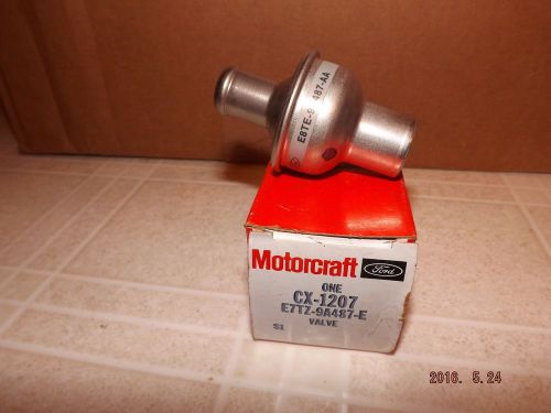 Sell NOS Genuine Motorcraft Check Valve CX-1207 E7TZ-9A487-E In Clayton ...