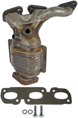 Exhaust manifold with integrated catalytic converter rear fits 00-01 mpv 2.5l-v6