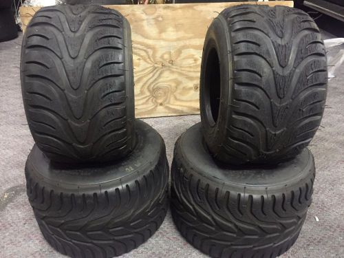 Bridgestone &#034;used&#034; wet go kart tires sets 450/600 ykp rains