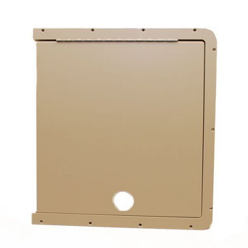 Jet tech 7676-54c beige 15 7/8 x 17 1/2 in stbd bpat midline cooler door hatch