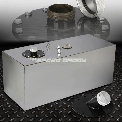 19 gallon/72l top-feed aluminum fuel cell gas tank+level sender+45° filler neck