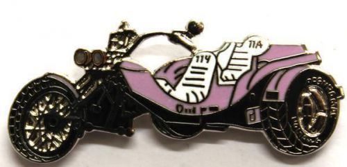 Boom/rewaco style trike - pink pin badge from fat skeleton