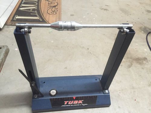 Tusk motorcycle balancing and truing wheel stand