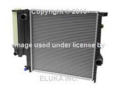 Bmw oem radiator with expansion tank e30 e36 z3 17 11 1 728 907 17111728907