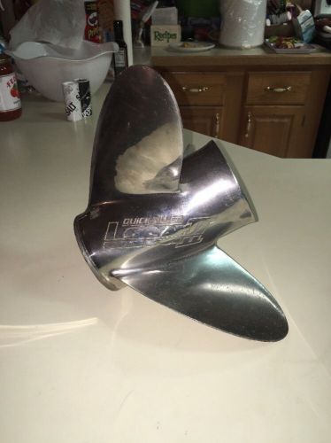 Quicksilver laser boat prop