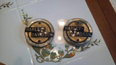 Harley davidson tank emblems