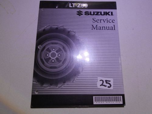 Suzuki lt-z50 service manual 99500-40010-03e #25