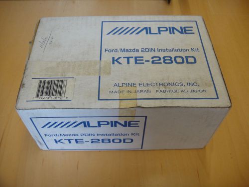 New alpine ford/mazda 2din installation kit kte-280d