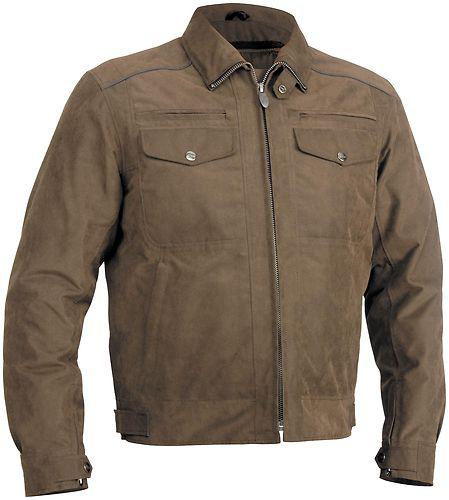 New river road mens laughlin textile motorcycle jacket, brown, 3xl/xxxl