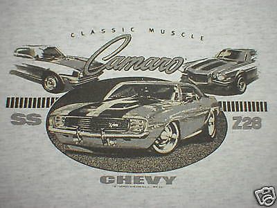 Camaro t-shirt-1969 1968 1967~z28~69 68 67- -md-l-xl-xxl