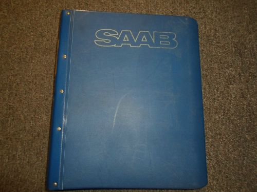 1979-1982 saab 900 electrical automatic manual transmission service manual oem