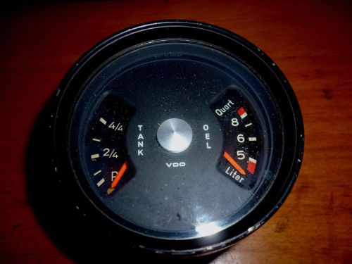 Porsche 911 tank oel oil gauge 90174150207 instrument vdo germany 1968 1969 901