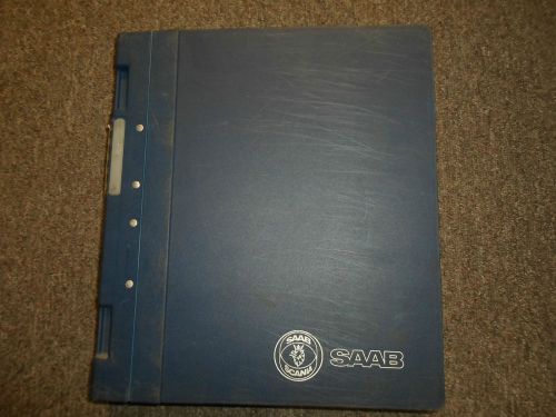 1994- saab 900 electrical system instruments audio system sid ice service manual