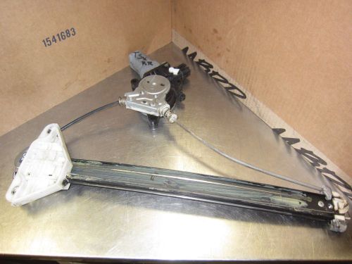 04 05 06 07 08 acura tsx window motor regulator rear right passenger rear! oem