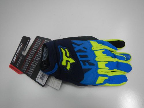 Fox racing dirtpaw glove gloves size m #14999-026-m