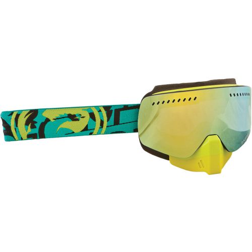 Dragon nfxs snowmobile goggles cast/gold smoke