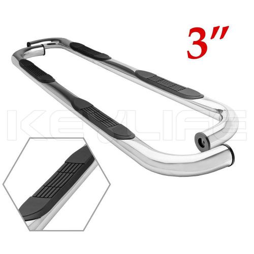 3&#034; stainless chrome nerf bars running boards side step for 2009-2015 honda pilot