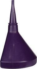 Scribner d-style funnel 14" purple