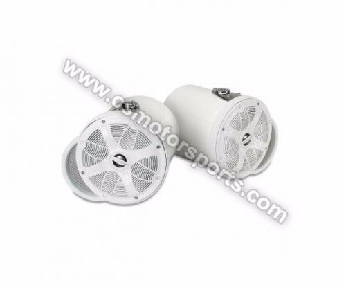 Free ship * bazooka mt8002ws 8&#034; tubbies white marine outdoor car speakers