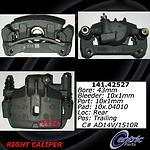 Centric parts 141.42527 rear right rebuilt caliper with hardware