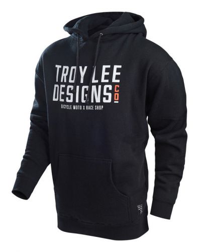 Troy lee designs step up pullover hoodie sweatshirt - black - all sizes