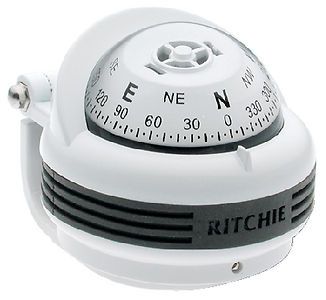 Ritchie navigation tr31w trek brkt wht mt. compass