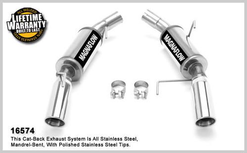 Magnaflow 16574 ford mustang stainless cat-back system performance exhaust