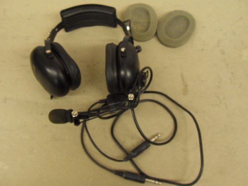 Flightcom 4dx pilot aviation headset, clean!