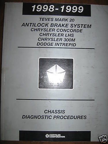 1998-1999 dodge teves mark 20 antilock brakes manual