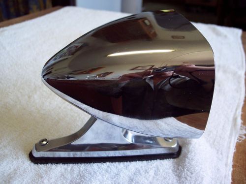 Vintage chrome car door mirror 40201