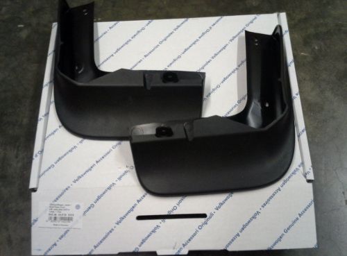 Genuine mk6 2011 - 2014 volkswagen jetta front and rear splash guards oem vw